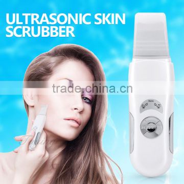 Hot sell portable Deep Cleansing Ultrasonic Skin Scrubber Portable