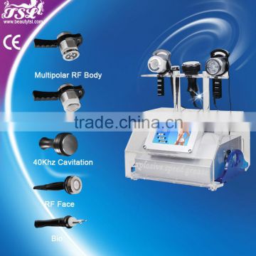 Smaller Packing And Less Freight! 5in1 Body Cavitation Machine Rf Cavitation Vacuum Ultrasound Machine Wrinkle Removal