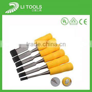 Forged Full Polished hardened steel woodworking set chisel set