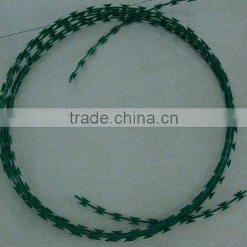 Wholesale BTO-22 Powder Coated Razor Barbed Wire photo-5