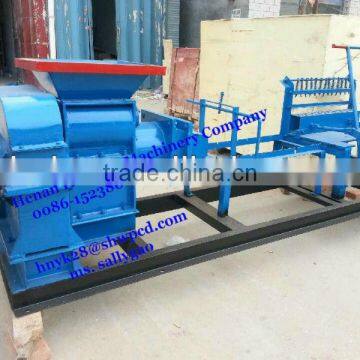 china fully automatic fired red clay brick machine