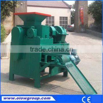 pillow shaped charcoal powder briquetting machine/coal briquette ball press machine, High efficiency!