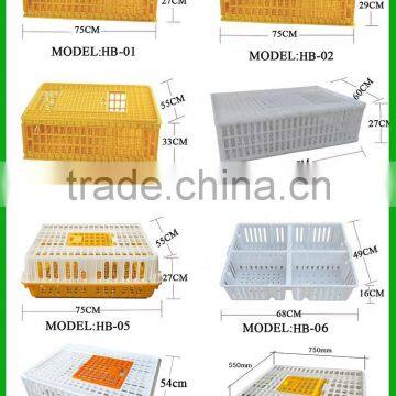 hot sale good quality poultry plastic collapsing folding crate for chicken/duck/goose