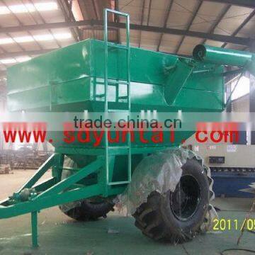 Tractor chaser bin grain cart