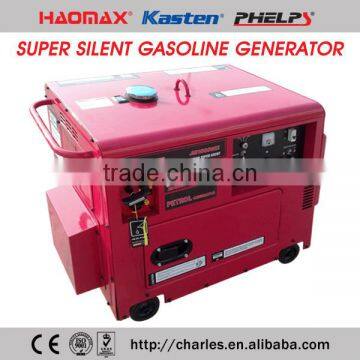 5kw super silent gasoline generator