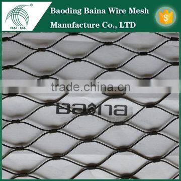 stainless ferruled model steel black oxide carbon wire mesh