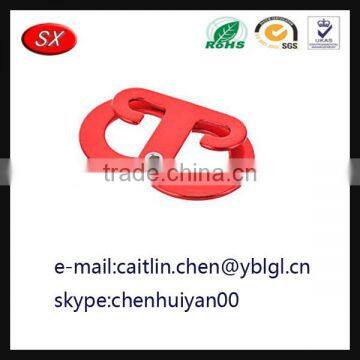 Factory price customized Aluminum electroplate Adjust Tentorial Buckle