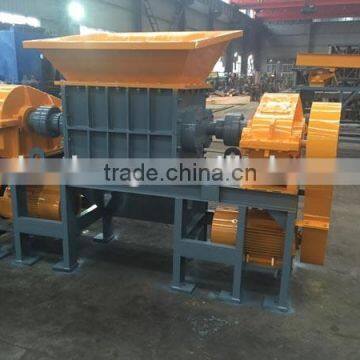 waste tire shredder machine.rubber crusher ,tyre recycling machine