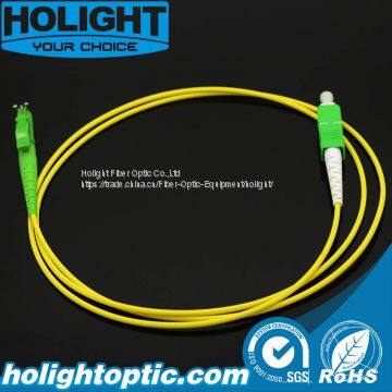 Fiber Optic Patch Cable Sca to E2000A Simplex Sm Yellow photo-4