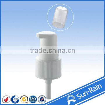 treatment pump dispenser for cosmetic mini pump with cap