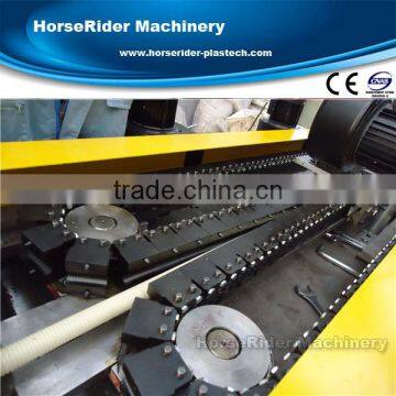 PE single wall corrugated pipe extrusion making machine production line