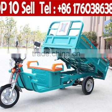 Three Wheel Electric Tricycle Loading Powerful Cargo Bike