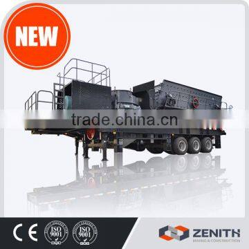 High efficiency large capacity mobile crusher plant for sale brazil