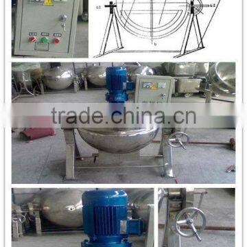 Tilting Stainless Stee Electric Heating Jacketed Kettle photo-6