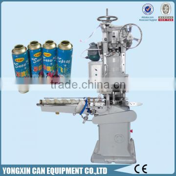 Automatic aerosol spray seaming packaging machine