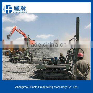 DTH drilling! Open mining! HF100YA2 blasting holes drill equipment for sale