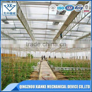 China Supplier Agricultural Multi Span Polycarbonate Greenhouse photo-6