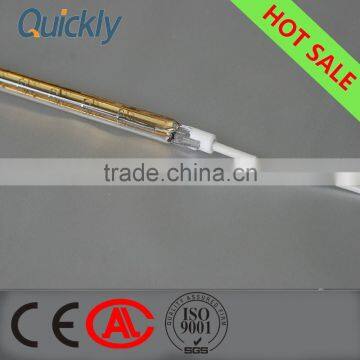 quartz infrared heating element for powder coat curing
