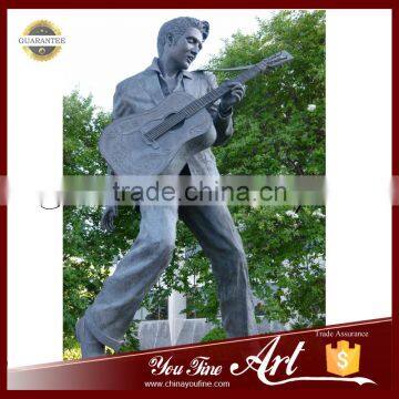 Outdoor Bronze Music Statue Elvis Presley Statue photo-2
