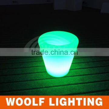 Plastic Rechargeable Remote Color Changing LED Ice Bucket Wine Bucket photo-5