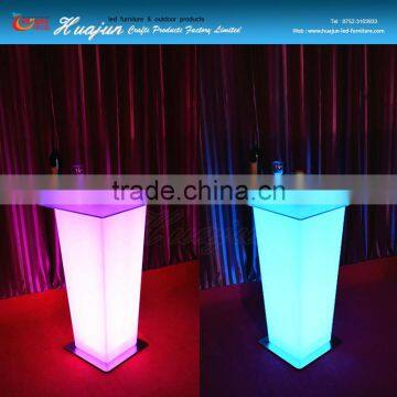 Modern Bar Nightclub Furniture Lighted up Led Bar Table Cocktail Table Led photo-2