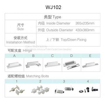 Factory Direct Lift Toilet Seat Cover Cover photo-5