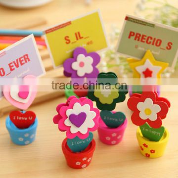 J216 Wooden cartoon clip, memo clip