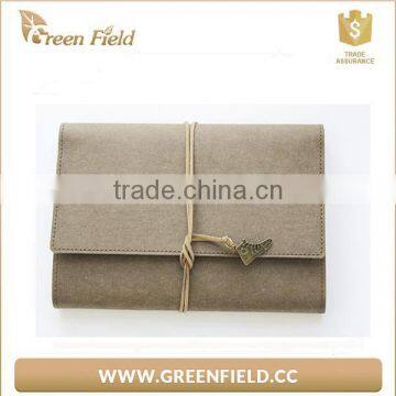 Durable Eco-friendly Washable Kraft Paper Purse Wallet Drawing Bag photo-3