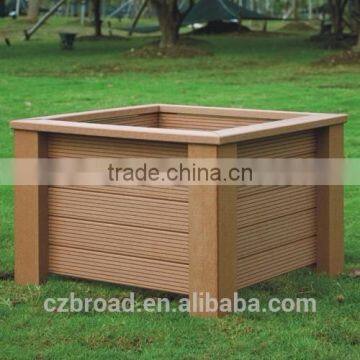 High Quanlity Wood Plastic Composite /WPC Flower Box610*610*422