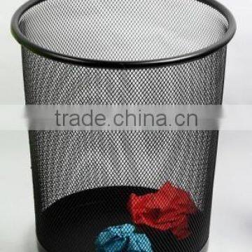 Middle Size Metal Mesh Waste Bin photo-2