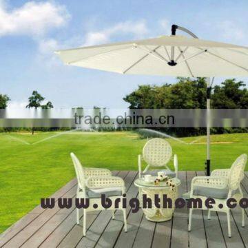 Fiber/Wicker Chair and Table photo-2