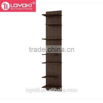 Original Wood Ladder Shelf Captivating Floating 8 Tier Shelves Wall Mounted Shelf Wholesale photo-4