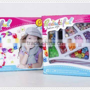 wholesale educational plastic DIY beads toys set for kids