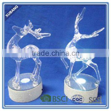 Clear Bright Christmas Deer Statue Christmas Reindeer With LED Light photo-3