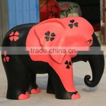 FRP playground display elephant mascot