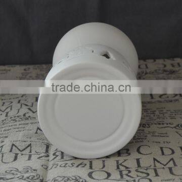 Hot Sale Porcelain White Christmas T-light Oil Burner With Hollow Design photo-5