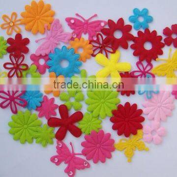 Made in China Hot New Products for 2017 China Supplier Wholesale Website Handmade Die Cut Shapes Felt Flower for Diy photo-2