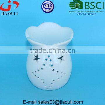 Popular Sales White Essential Oil Ceramic Burner Aroma Diffuser photo-2