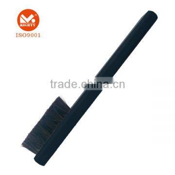 Wooden Handle Pure Horsehair Shoe Brush photo-2