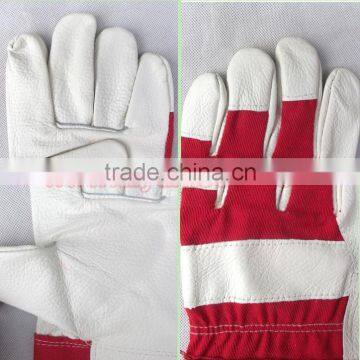 Cow Leather Gloves Work Gloves Cow Split Working Arc-welder's Glove photo-6