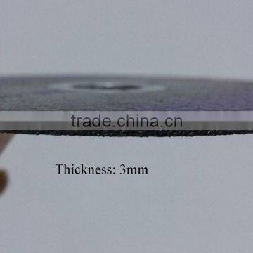 5" 125x3x22.2mm Flat Resin Bonded Reforced Cutting Wheel for Metal photo-3