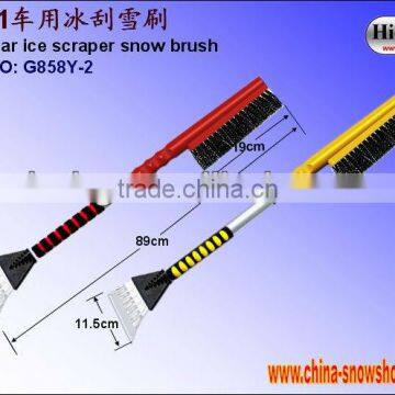 2-in-1 car ice scraper snow brush G858Y-2