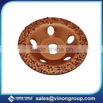 5"Carbide Gritted Disc , cup wheel, Grinding wheels