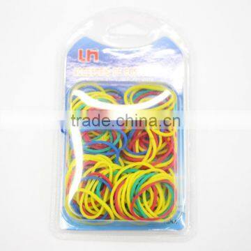 colorful rubber hair band