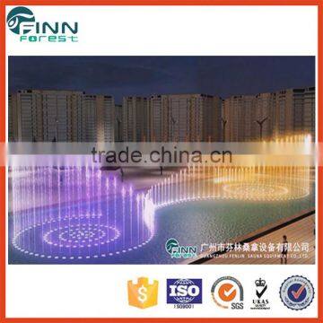 Square Landscape Outdoor Fountain Nozzles Colorful Floating Water Fountain photo-4