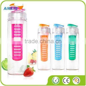 Hot 800ML Health Sports Fruit Infusing Infuser Water Case Lemon Juice Maker Bottle