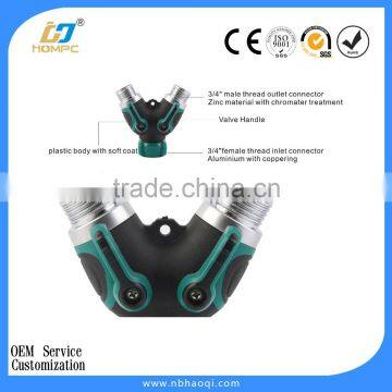 Metal 2-way Watering Garden Hose Splitter photo-4