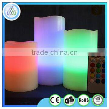 China Newest Home Plastic Led Flameless Candle Candelabra photo-2
