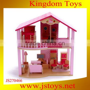 mini wooden house toy