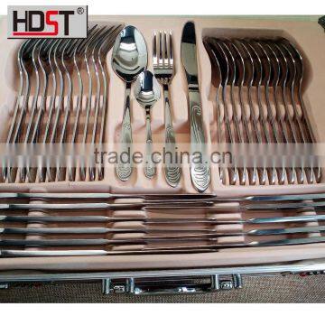 Eco-Friendly Feature and LFGB,FDA,SGS Certification 24/36/72pcs cutlery set